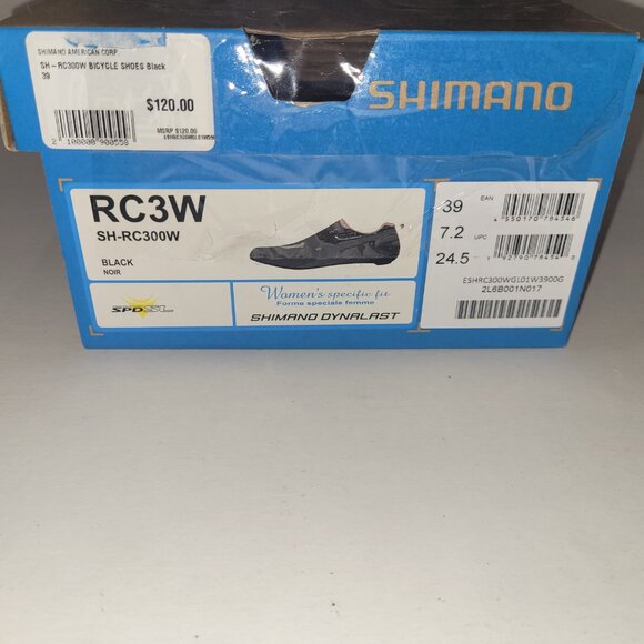 Shimano SH-RC3 Women's Road Cycling Shoes Black EU 37 39 40 New in Box - Picture 3 of 12
